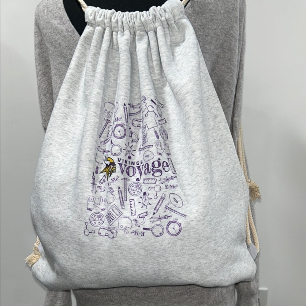 Large Backpack with Vikings Voyage design